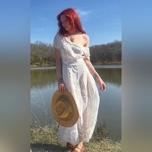 Gorgeous Antique Edwardian Lawn Dress